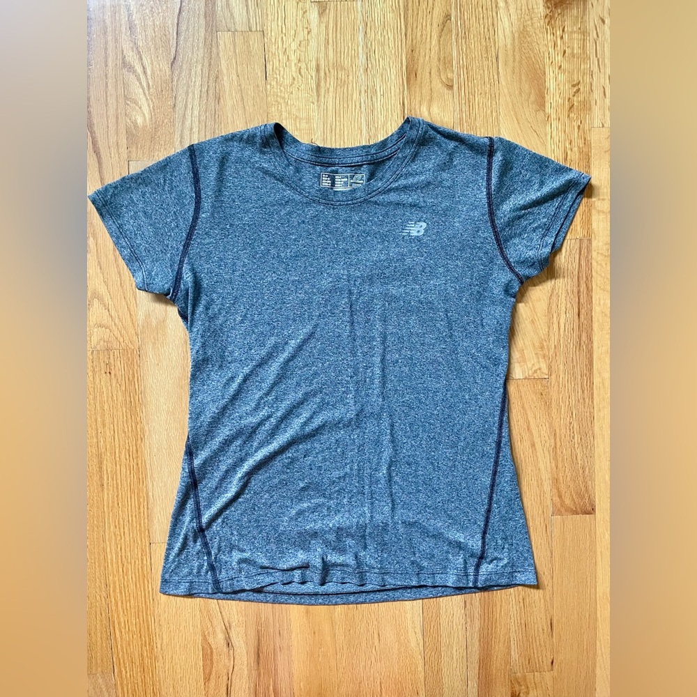 New Balance Charcoal Heather Tee